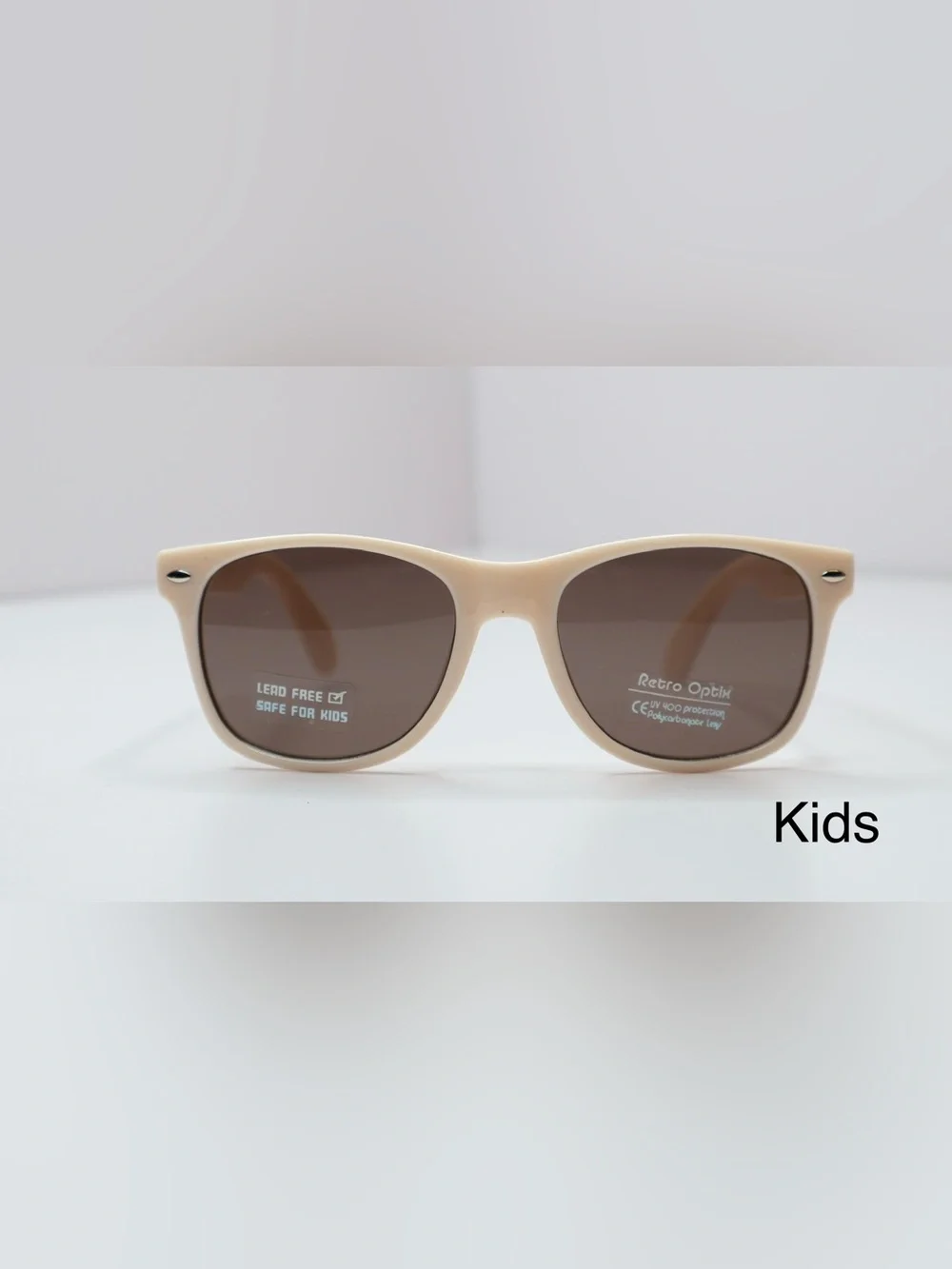 Children’s Frame Sunglasses with Brown Lenses